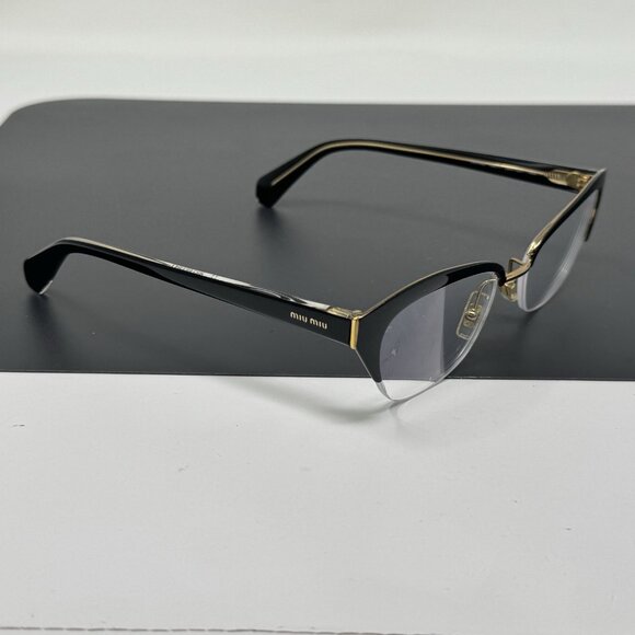 Miu Miu Accessories - MIU MIU VMU 50L 52 [] 17 LAX-1O1 140 BLACK AUTHENTIC DESIGNER EYEGLASSES